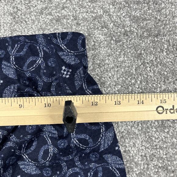 Patagonia Leggings Womens XXS Capilene Midweight Base Layer Graphic Print Blue - Picture 8 of 8